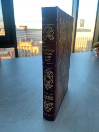 Beyond Good And Evil - Friedrich Nietzsche Leatherbound Easton Press & Rare