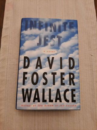 " Infinite Jest: A Novel " - Hardcover By Wallace,  David Foster - 1st Ed Rare