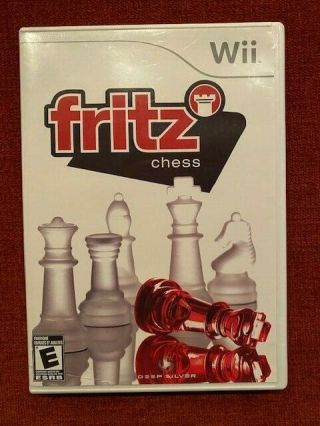 Fritz Chess Nintendo Wii 2009 Extremely Rare