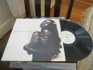 1992 Sade Love Deluxe Lp - Uk Press - Epic 472626 1 - Vinyl Looks Never Played - Rare