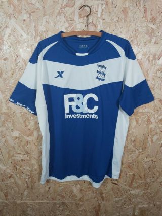 Birmingham City Home Shirt 2010 - 2011 Season Carling Cup Winners Size Xl / Rare