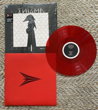 Enigma I Mcmxc A.  D Red Vinyl Reissue Rare