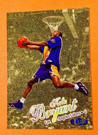 1997 Kobe Bryant Ultra Fleer Gold Medallion Edition 1g 2nd Year Rare Sp
