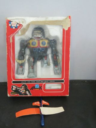 1978 Rare Ark 05 Mech - Gorilla Diecast Figure Bullmark Arkron Kong Robot