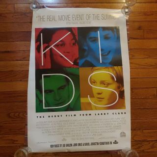 Kids One Sheet Movie Poster 1995 Larry Clark Rare 27 X 41