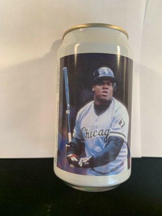 Rare Frank Thomas Prototype Empty Soda Can W/ Cub Player ? Made For Ball Corp
