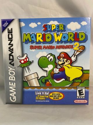 Mario World Mario Advance 2 (gba Game Boy) Nintendo Complete Rare