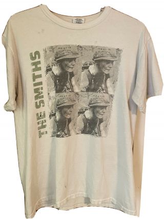 The Smiths Vintage Shirt 2006 Meat Is Murder Rare Morrissey Nirvana Goth Emo