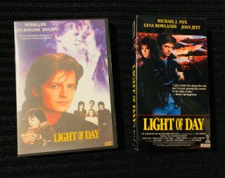 Light Of Day Vhs And Dvd Transfer Rare 80’s Rock N Roll Joan Jett And Michael J