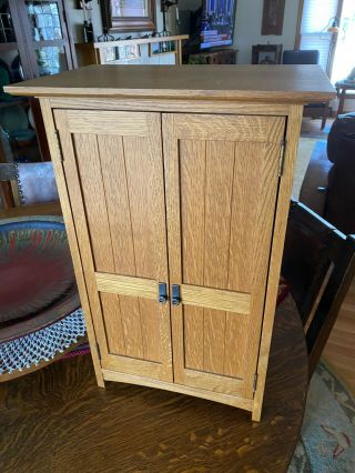 Rare Stickley T.  C.  Timber Dollhouse Size Armoire