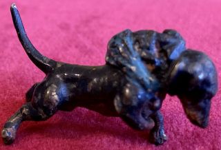 Rare Antique Vienna Bronze Dog
