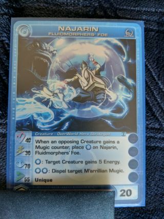 Chaotic Tcg Rise Of The Oligarch Ultra Rare Najarin Fluidmorphers Foe