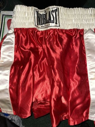 2 Rare Everlast Vintage Usa Polyester Satin Boxing Trunks Shorts Size M