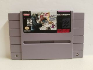 Chrono Trigger (snes,  1995) - Japanese Version In Rare Authentic Fast