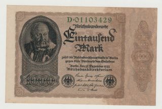 Ro.  81a,  Germany Banknote,  Reichsbanknote 1000 Mark,  1922,  Pick 82,  Rare