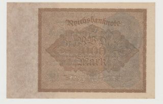 Ro.  81a,  Germany Banknote,  Reichsbanknote 1000 Mark,  1922,  Pick 82,  Rare 2