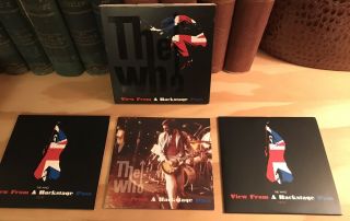 The Who View From A Backstage Pass Fan Club Only Live Anthology 2 Cd Set Rare