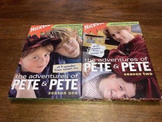The Adventures Of Pete And Pete - Seasons One,  Two (dvd,  2005,  4 - Disc Set) Rare