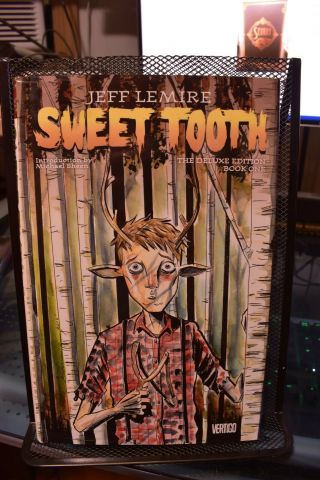 Sweet Tooth The Deluxe Edition Volume 1 Vertigo Dc Hardcover By Jeff Lemire Rare