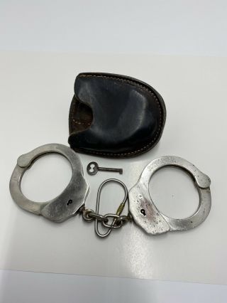 Vintage George F Cake Handcuffs Rare Handcuffs Hand Cuff