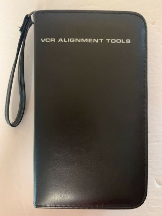 Rare Vintage Vcr Alignment Tool Set.  Old Stock.  Complete Set.
