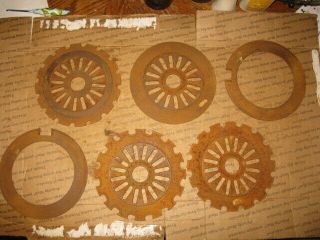 8 Rare International Metal Planter Plates & 4 Rings Blanks 3099a 3398 1795 1855
