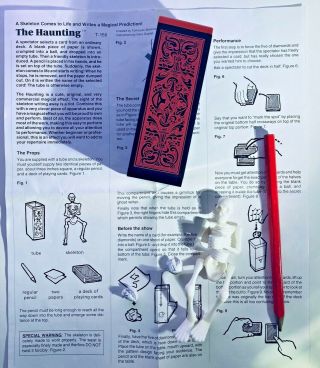 THE HAUNTING T - 156 BY TENYO MAGIC RARE JAPANESE MAGIC TRICK CONJURING PROPS 2