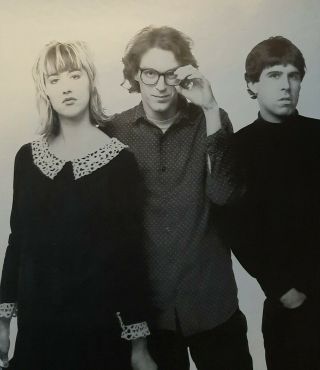 THE MUFFS Blonder And Blonder 1995 PROMO POSTER Rare Huge Size 24x36 2