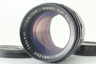 [ " Rare " Near Mint] Pentax Takumar 105mm F/2.  8 M42 Mf Preset Aperture Lens Japan