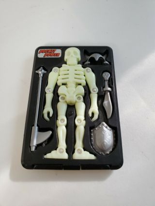 Tycho Sega Pocket Power Glo - Bones Skeleton Complete Rare