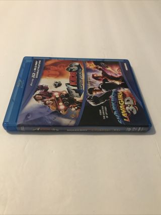Spy Kids 3D: Game Over/Adventures of Sharkboy & Lavagirl 3D (Blu - ray 3D/2D) Rare 2