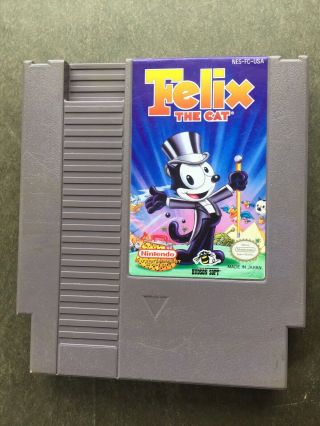 Felix The Cat (nintendo Entertainment System,  1992) Vintage Rare Authentic