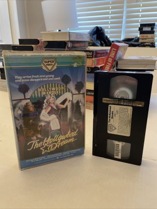 The Hollywood Dream 1985 Video Vhs Rare Oop Sleaze 80s Cult Horror Action
