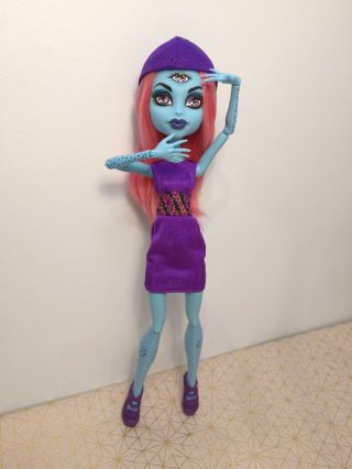 Monster High Three Eyed Ghoul Create A Monster Cam Rare Htf