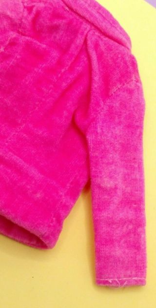 Vintage Barbie Japanese Exclusive 2615 - Pink Velvet Jacket RARE 3