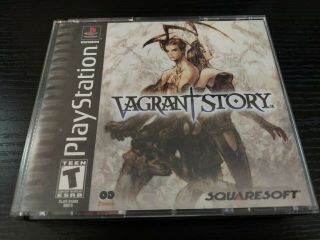 Vagrant Story Sony Playstation 1 Rare Squaresoft Ps1 Rpg Complete Bonus Cd