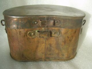 Wwi Imperial Russian Army Brass Mess Tin Rare Model 1871