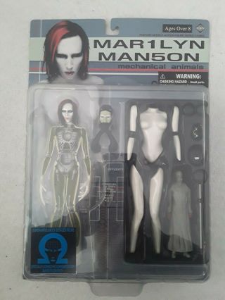 Marilyn Manson Mechanical Animals Action Figure Fa - M02 Fewture Models Rare Moc