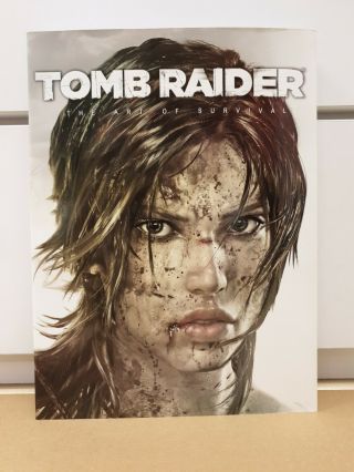 Tomb Raider The Art Of Survival Softcover Brady Games 2013 Sc Out Of Print Rare