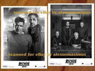 Blade Runner 2049 Rare Press Kit,  Photo Set Of 65 Harrison Ford Ryan Gosling