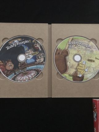 The Complete Adventures of Teddy Ruxpin Vol.  1 & 2 DVD 2012 10 - Disc Set EUC RARE 3