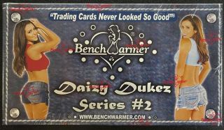 2015 Benchwarmer Daizy Dukes Factory Box - Rare To Find A Box