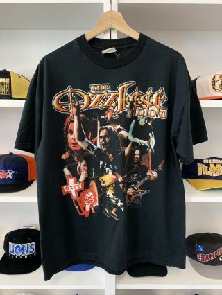 Vintage 2000 Ozzy Osbourne Shirt Sz Xl Ozzfest Rare Rock Music Band 90s