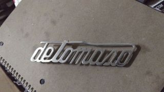 De Tomaso Pantera - Rear Logo Badge Emblem Script.  Rare Htf