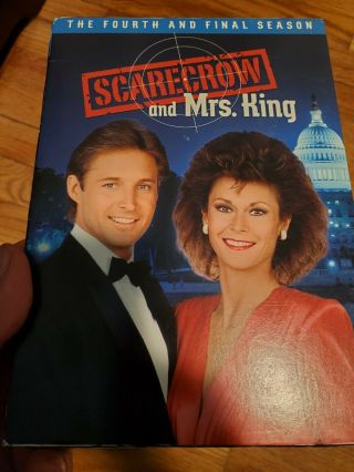 Scarecrow And Mrs.  King: The Fourth And Final Season (dvd,  2013,  5 - Disc Set) Rare