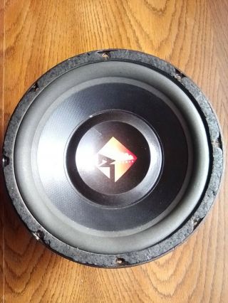 Old School Rockford Fosgate The Punch Power Pwr - 410 Subwoofer Rare Vintage