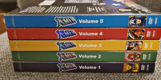 X - Men Vol 1 2 3 4 5 Complete Animated Series (dvd) All W/ Rare Slipcover Marvel