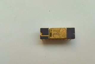 Intel C8008 8008 Rare Vintage Cpu,  Date 7649 Gold