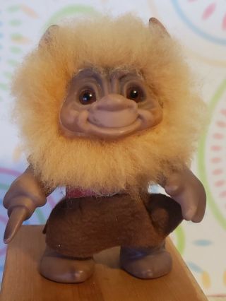 Dam Things Vintage 1965 Troll Viking & Outfit Rare Find