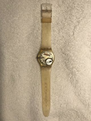 Vintage Rare 80’s Swatch Watch Jellyfish GK100 collectible 3